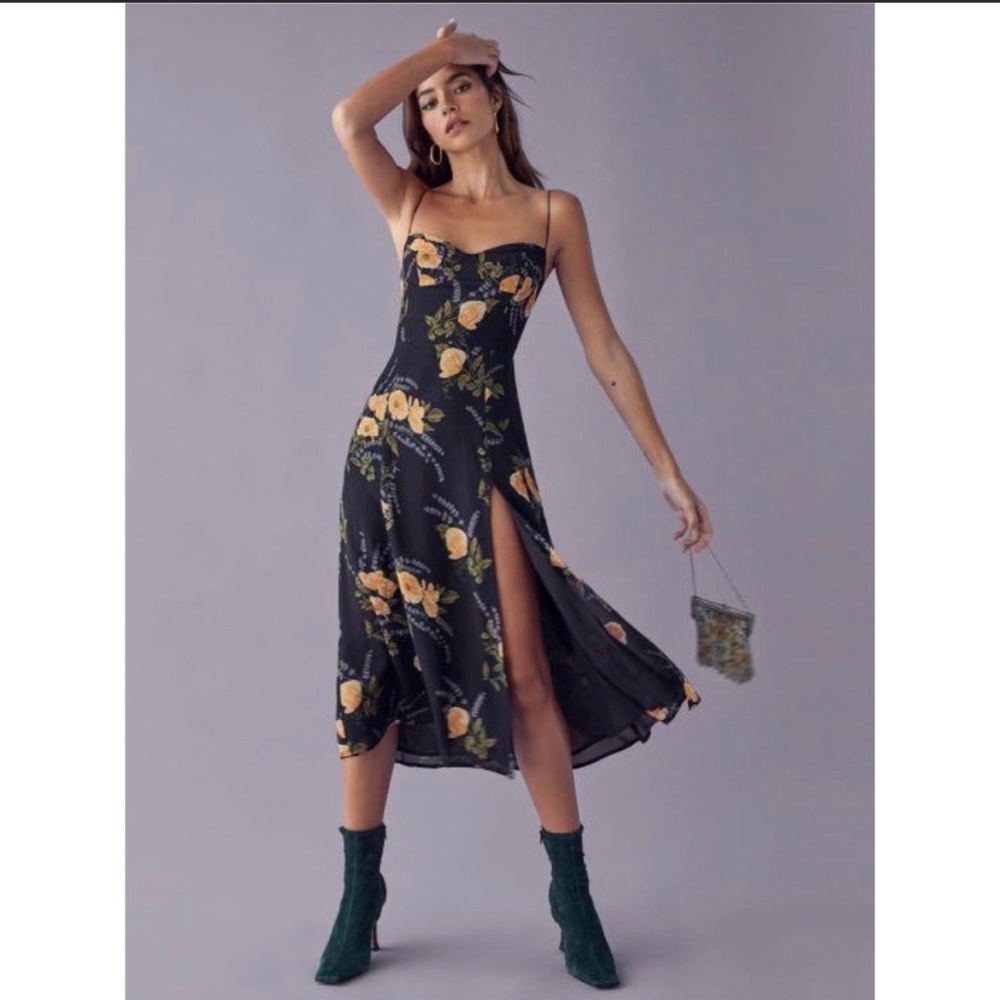 Reformation Juliette Dress in Petit Jardin